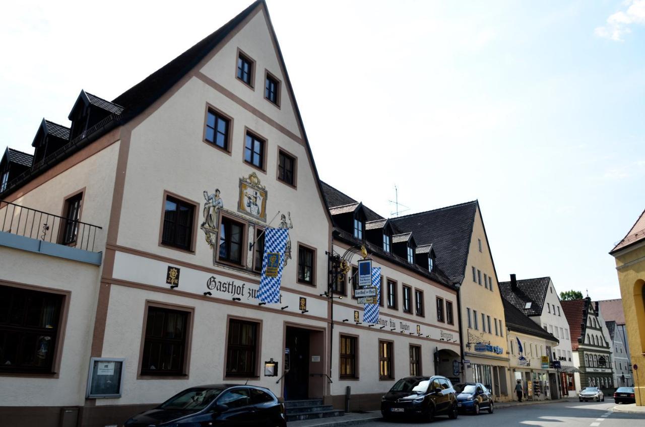 Gasthof Zur Post Wolnzach Bagian luar foto